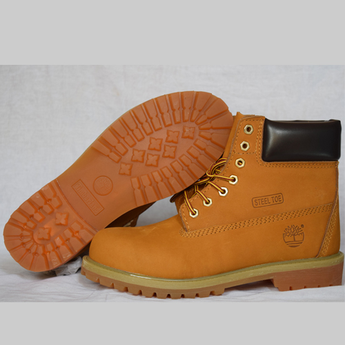 Timberland  Orange Yellow  Men's 6-Inch Premium Waterproof Boots